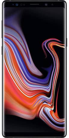 Samsung Galaxy Note 9 Front Samsung Galaxy Note 9 Front